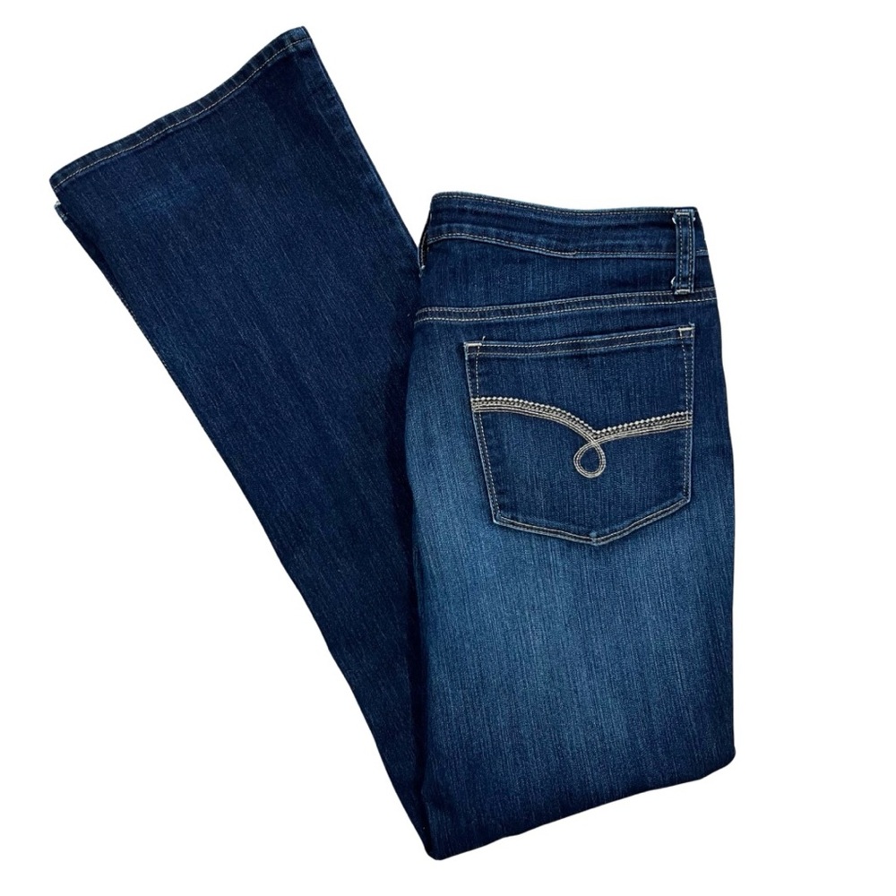 Lee Riders Bootcut Jeans Womens 16 Long Mid Rise Stretch